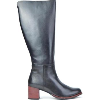 Bota Alta de Piel Javier Larrainzar Negro Talla 38