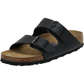Birkenstock Arizona Black Synthetic Womens Sandals