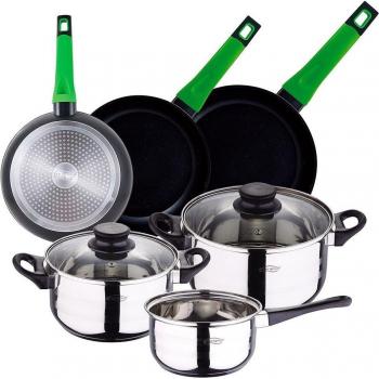 Batería de cocina antiadherente San Ignacio 5 piezas
