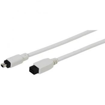 Cable FireWire Vivanco 2m (Blanco, IEEE1394a/b)