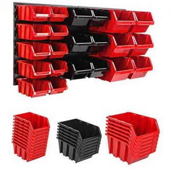 22 Étagère murale « Rangement + Sécurité » 772 × 390 mm – Porte‑outils, étagères empilables