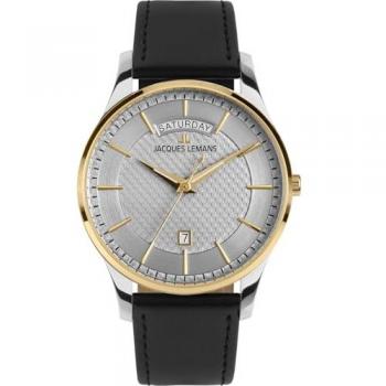 London kwarts herenhorloge Jacques Lemans 1‑2193E – Polsklok