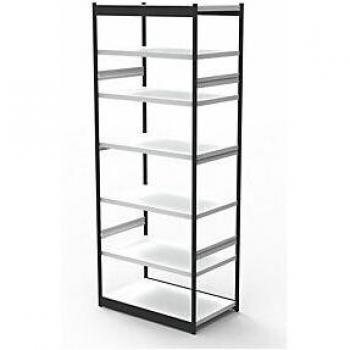 Estantería Alta Kaiserkraft 2600 mm sin Panel Trasero