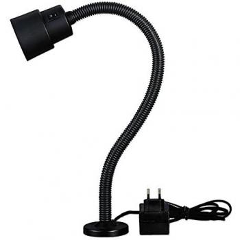 Lampada Alogena Flessibile con Base Magnetica per Macchine Utensili Fervi 0536