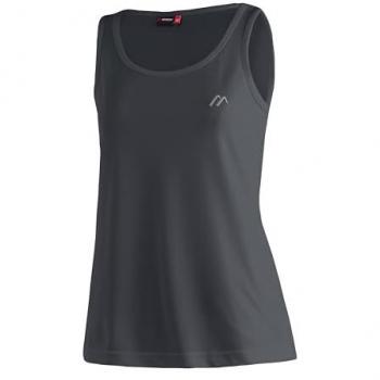 Maier Sports Petra 2XL Women's Black Sleeveless Jersey