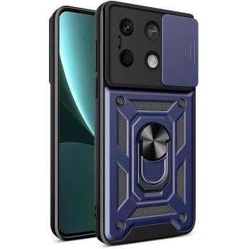 Xiaomi Redmi Note 13 5G – Housse à Verre Protecteur Bleu
