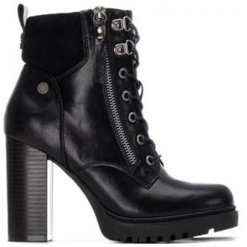 Botín Refresh estilo casual, negro, 8-10 cm de altura