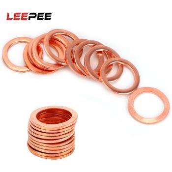 LEEPEE Vehicle Oil Seal Copper Crush Washers