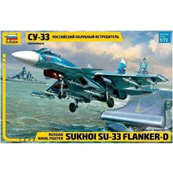 Zvezda Azzurro 1/72 Sukhoi SU-33 Navale Russo