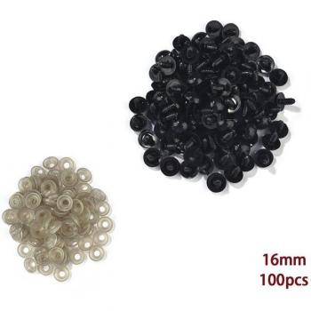 100pcs Plastic Safety Eyes for Crochet Animals