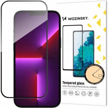 Wozinsky iPhone 15 Pro Max Black Full Coverage Glass Protector