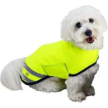 HyVIZ Wasserdichter Hundemantel mit Reflektoren