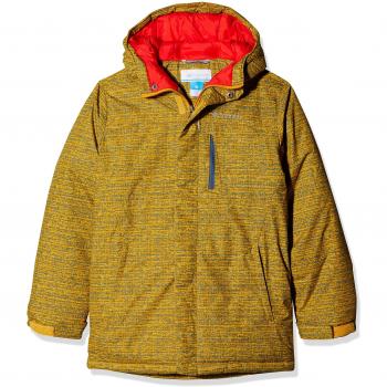 Columbia Jungen Skijacke, Alpine Free Fall, Nylon Hydra Cloth, gelb