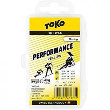Jaune Cire Chaude 40 g Toko Performance Racing