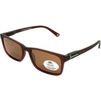 Montana Eyewear MP25 Polarized MP25C Gafas de Sol para Hombre Marrones