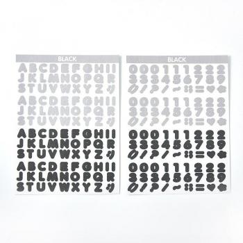 Autocollants Scrapbooking Alphabet