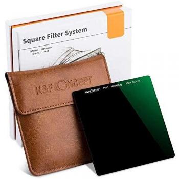 HD ND64 1.8 Square Filter 100x100mm by K&F Concept for Camera Lens