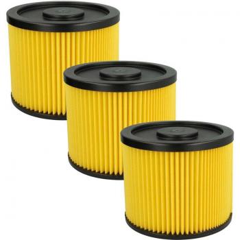 Cartuchos de Filtro 3x para Aspiradora Parkside
