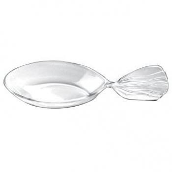 Clear Fish-Shaped Spoons – 30 Units
