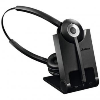 JABRA PRO 920 binaural Duo Wireless Headset On Ear Bussines Büro schwarz