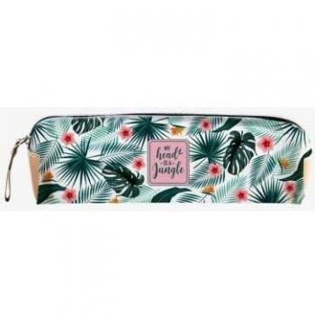 19 cm Clear Silicone Pen Ties – Tropical School Edition