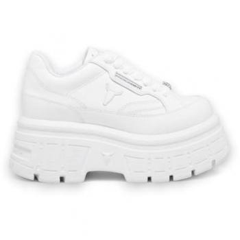 Chunky Leather Sneakers