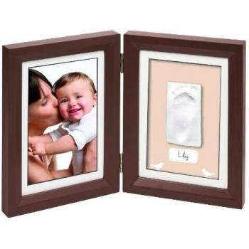 Baby Finger‑ & Zehen‑Kunstwerk Set – Gipsabdruck und Rahmen