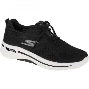 Skechers Go Walk Arch Fit Unify, scarpe sportive nere per donna 35