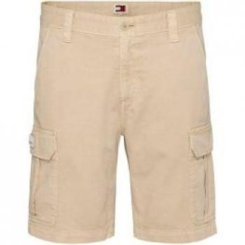 Tommy Jeans Cargoshorts Beige Größe 33 Dm0dm18809