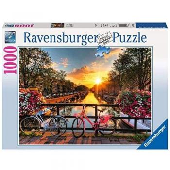 1000 Piece Bicycles in Amsterdam Puzzle by Ravensburger
