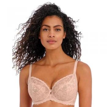 Women’s Freya Offbeat Beige Plunge Bra – 28E Polyamide