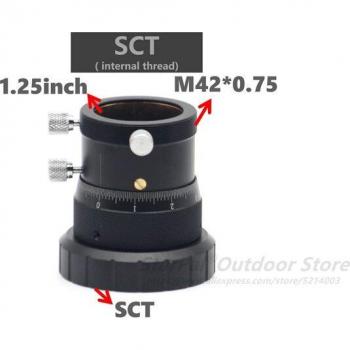 StarPal Focuser M42 T2 SCT avec Anneau de Compression