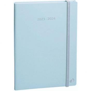 Agenda Scolaire Semainier Quo Vadis Plan‑Week Pastel 2024‑2025 16×24 cm Bleu Clair (variante 3)