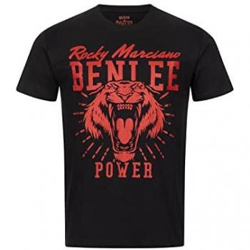 Benlee Tiger Power Herren T-Shirt Kurzarm Schwarz/Rot