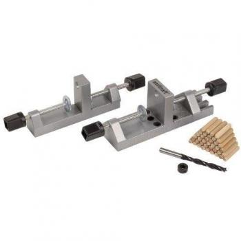 Wolfcraft Ensemble de Perçage et Montage Bois Sans Fil Ø6/8/10 mm