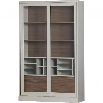 WOOOD Vitrine H 200 cm x B 125 cm x T 47 cm