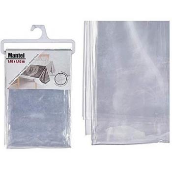 Mantel de Plástico Transparente 140 x 140 cm