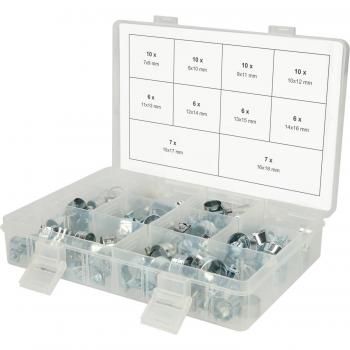 KS TOOLS 970.0770 Sortiment, Schlauchschelle