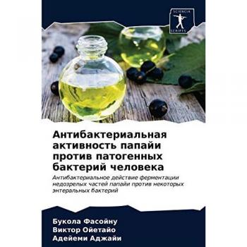 Антибактериальная активность папайи против патогенных бактерий человека: Антибактериальное действие ферментации недозрелых частей папа