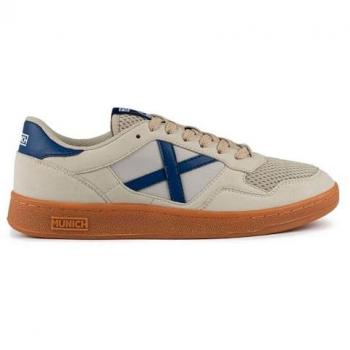 Munich Arrow Sneaker 40 in Beige und Blau – Casual‑Lauf-Style