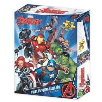 Puzzle Lenticular 3D Marvel Vengadores