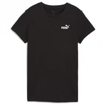 Puma Damen‑Tee „Ess Small No. 1“ Logo – schwarz, L
