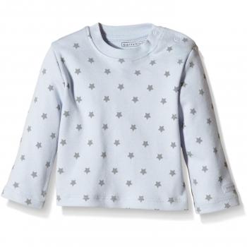 Bellybutton KiKo Unisex, Langarmshirt, Blau (light Blue 3994), 80