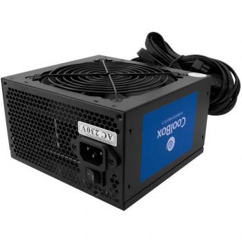 Fuente de Alimentación PC CoolBox PowerLine2 650W con PFC Activo y Ventilador Silencioso