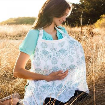 Breathable Nursing Blanket Poncho