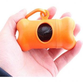 Refillable Bone Dog Waste Bag Holder