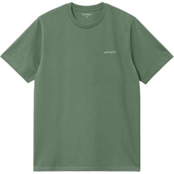 Carhartt WIP Stickerei T-Shirt, Herren, grün, Größe S