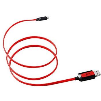 Câble USB C Plat Lumineux 1M