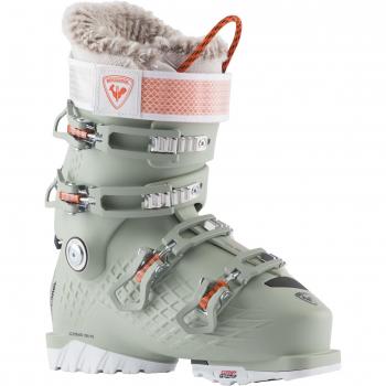 Rossignol Alltrack Pro 90 GW W Alpine Ski Boots for women in Mint color, size 25.5