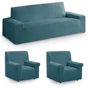 Colección Vipalia Velvet Azul: 3 Plazas y 2 de 1